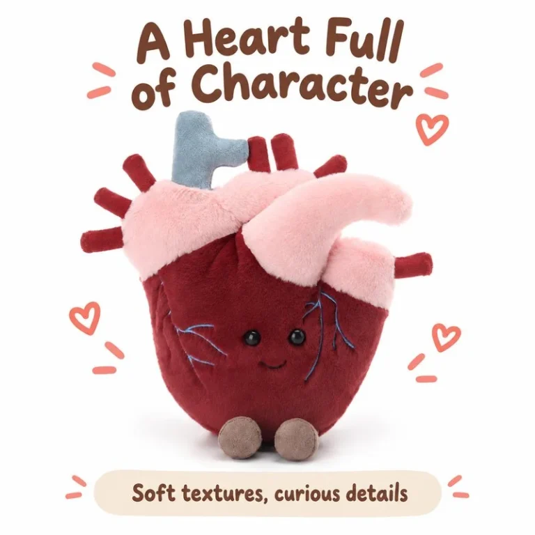 Anatomical Heart Plush