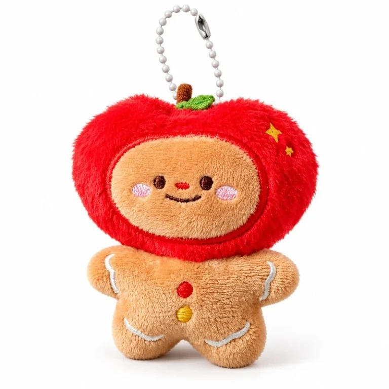 Apple Hood Gingerbread Plush Charm