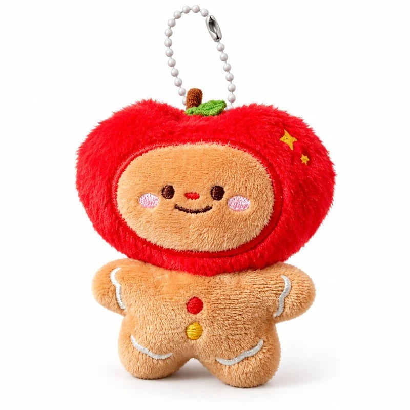 Apple Hood Gingerbread Plush Charm
