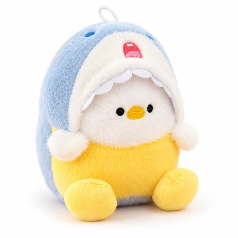 Blue Shark Hood Duck Plush