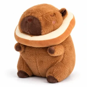 Bread Collar Capybara Plush