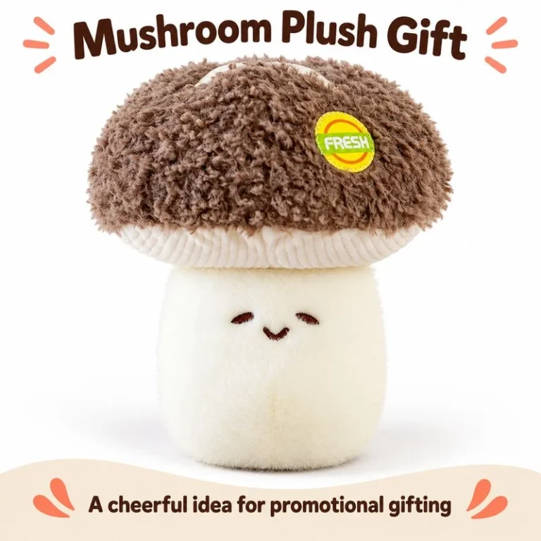 Brown Cap Mushroom Plush