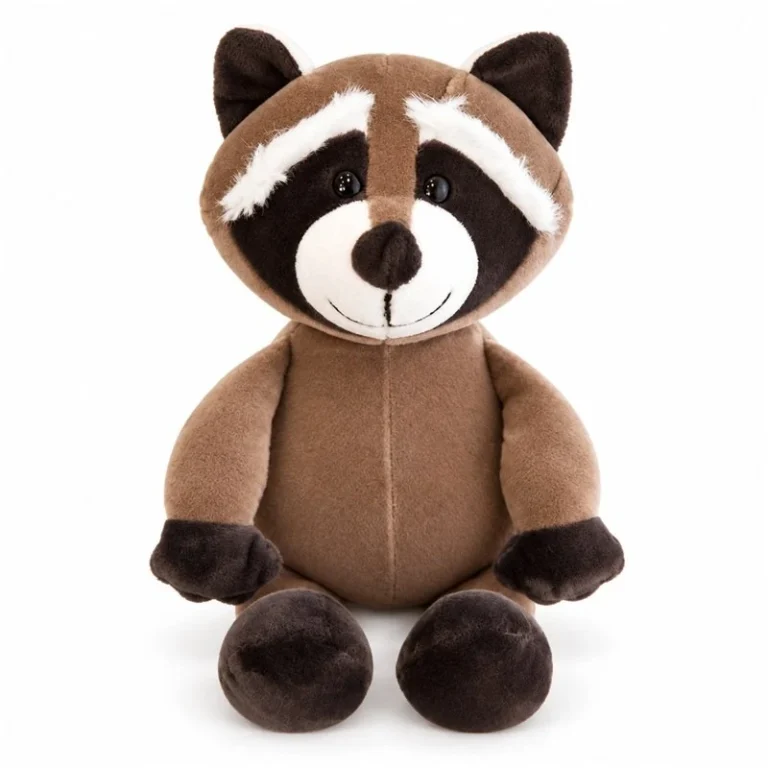 Brown Raccoon Plush