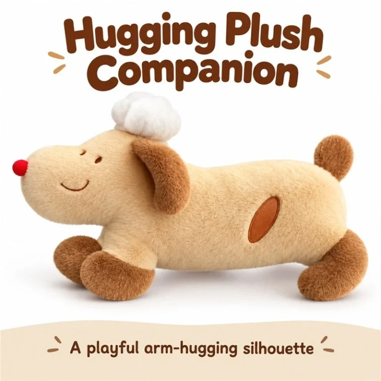 Chef Hat Long Body Dog Plush
