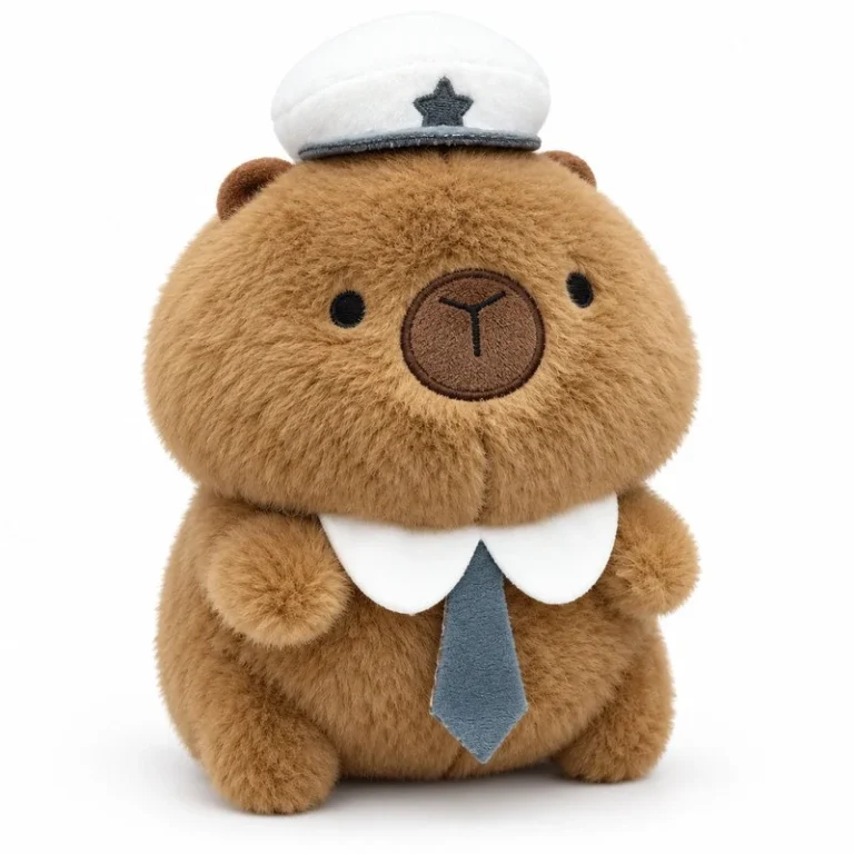 Captain Hat Capybara Plush