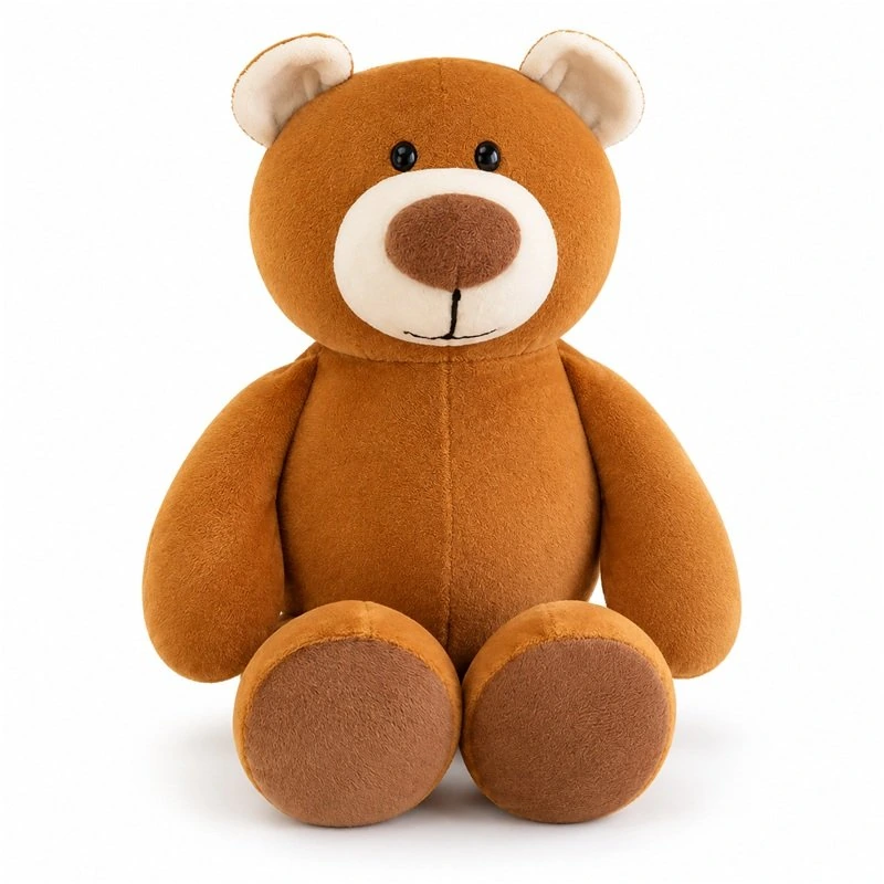 Caramel Brown Bear Plush