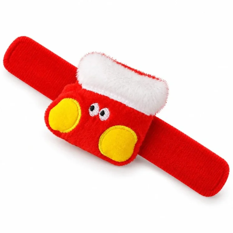 Christmas Stocking Plush Slap Bracelet