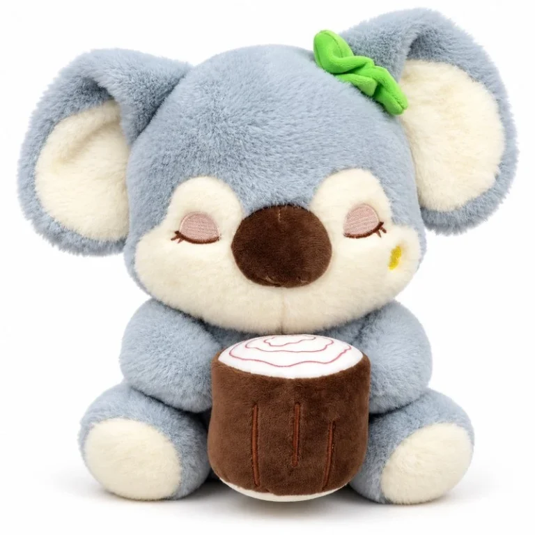 Coffee Cup Koala Plush