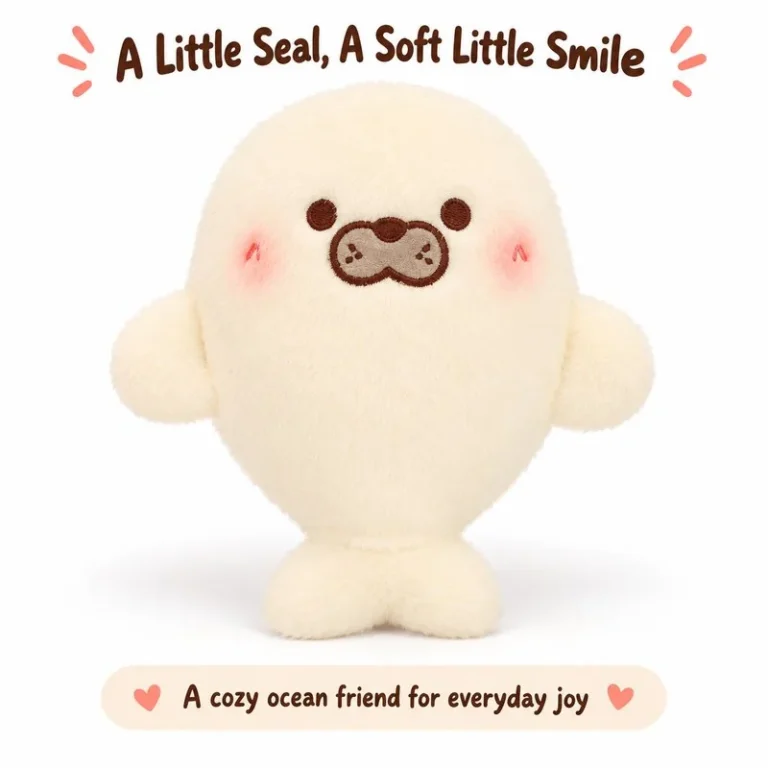Cream Seal Plush