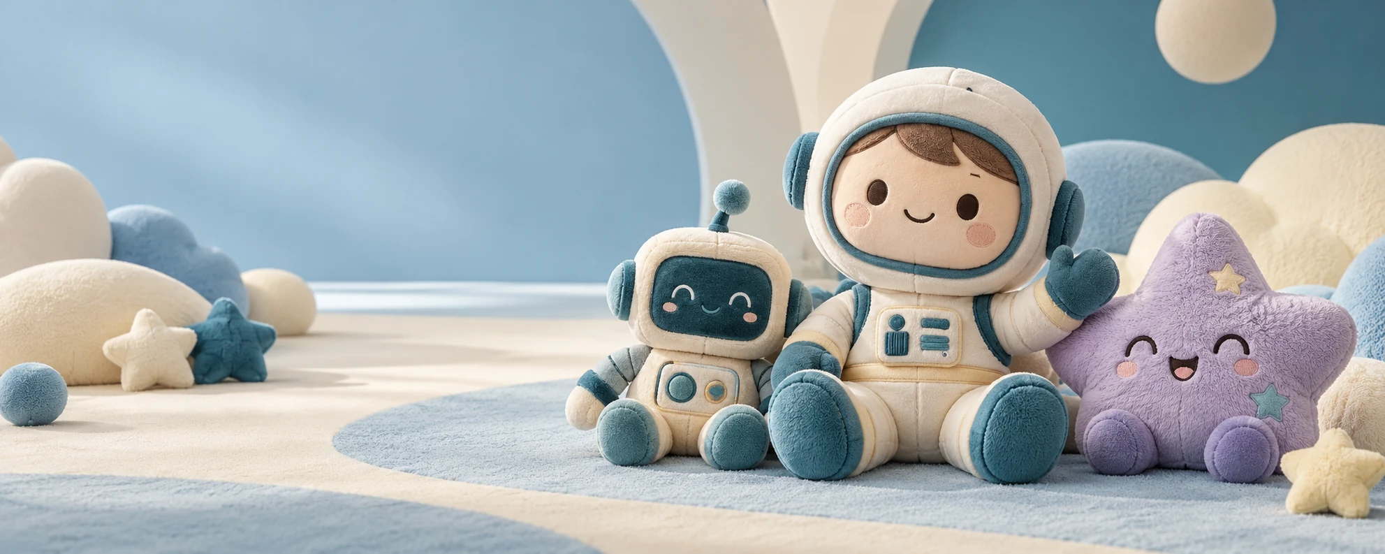Plush Dolls and Characters collection banner