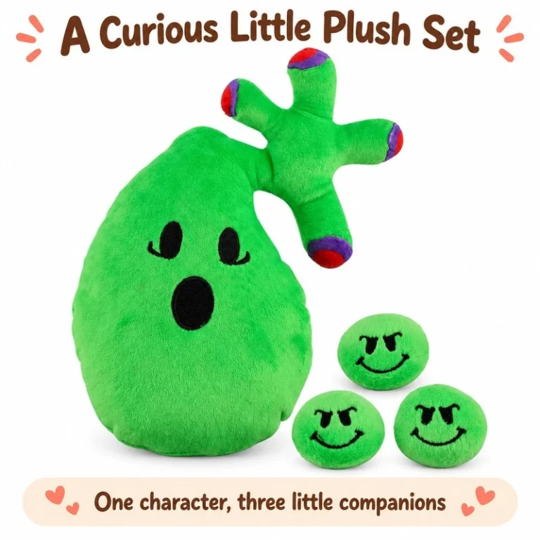 Gallbladder Gallstones Plush Set