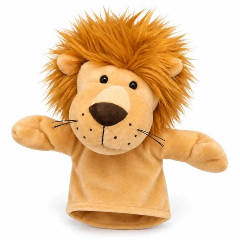 Golden Mane Lion Hand Puppet