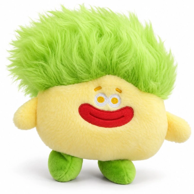 Green Hair Seaweed Monster Plush