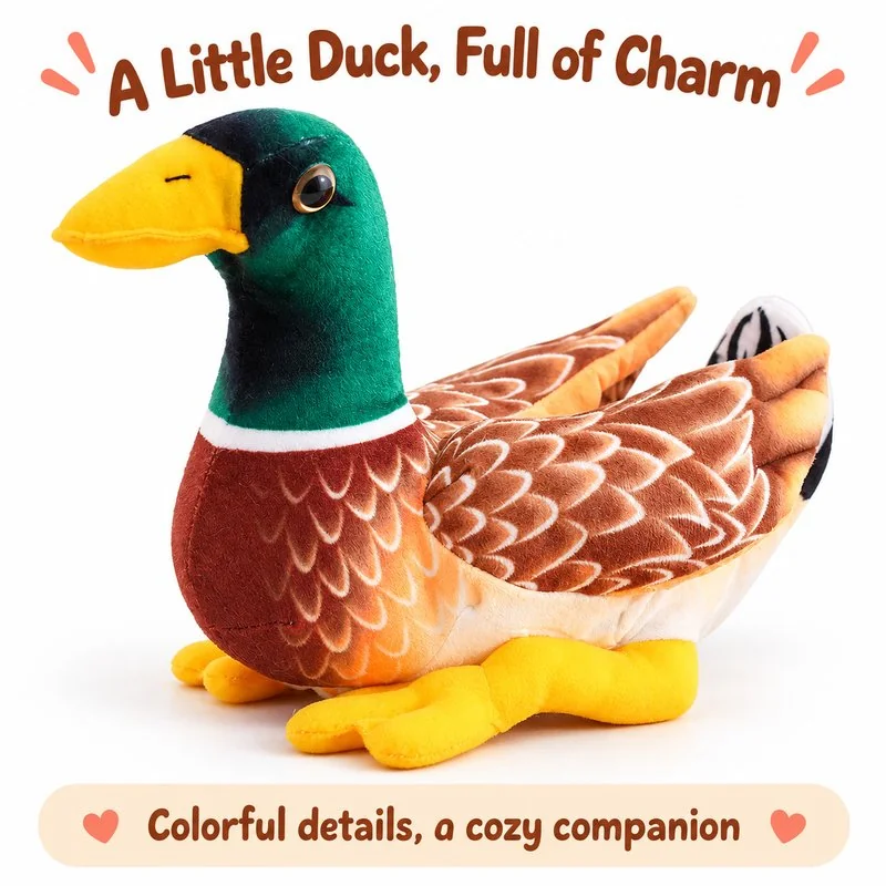 Green Head Mallard Duck Plush