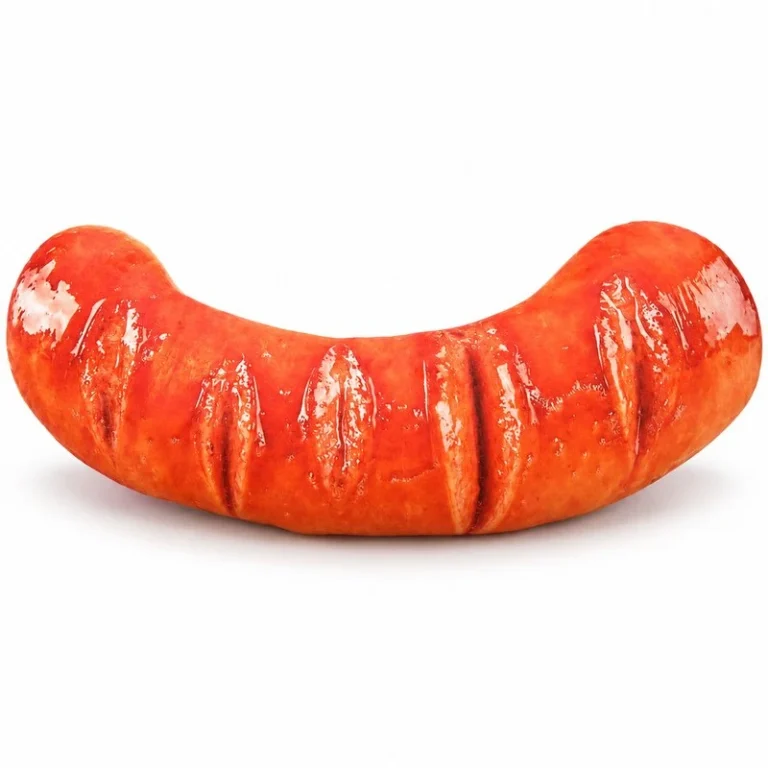 Grilled Sausage Plush Pillow