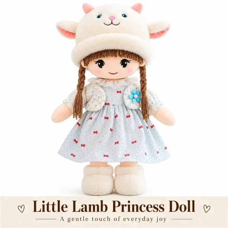 Lamb Hat Princess Cloth Doll