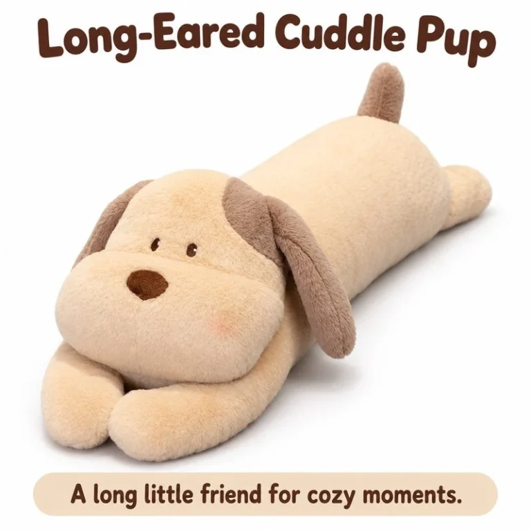 Long Floppy Ear Dog Plush Pillow