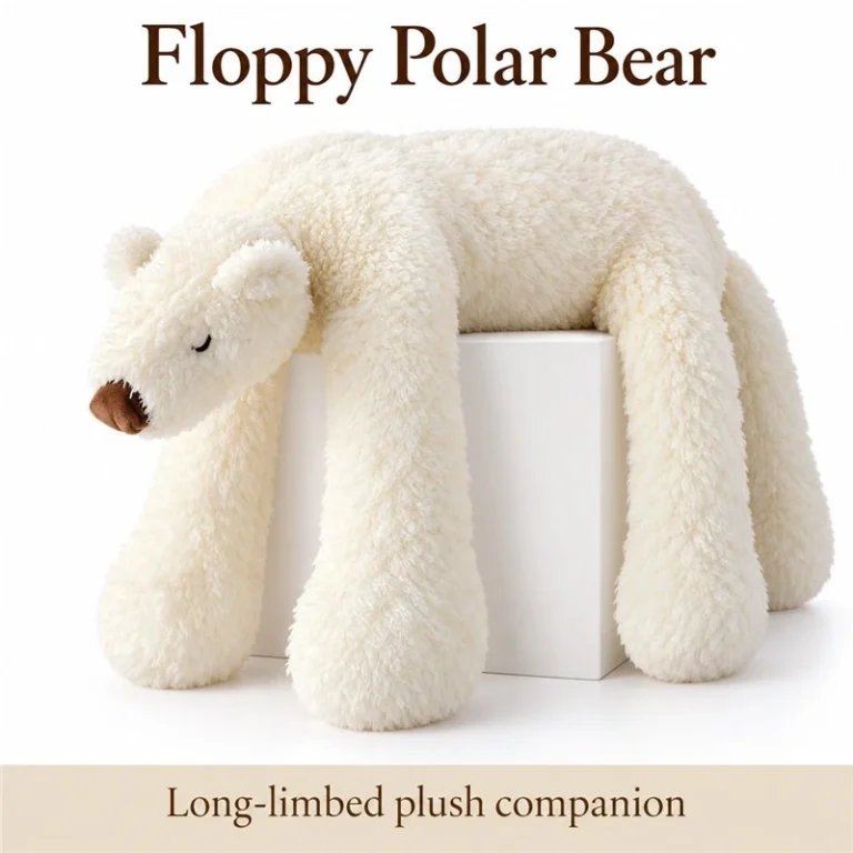 Long Limb Polar Bear Plush