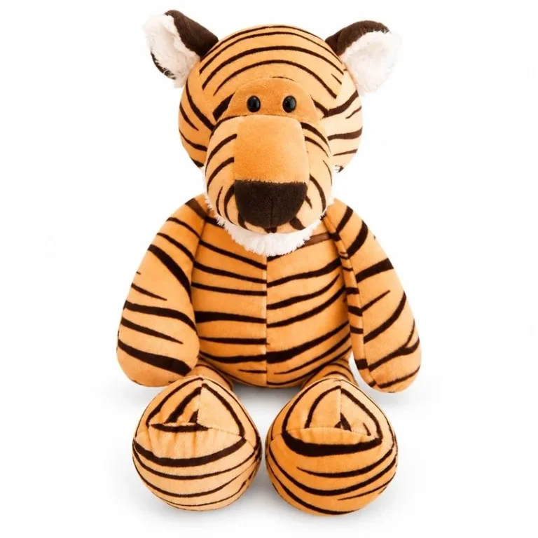 Long Muzzle Striped Tiger Plush