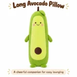 Long Avocado Body Pillow; AI concept reference, final sample and specifications to be confirmed.