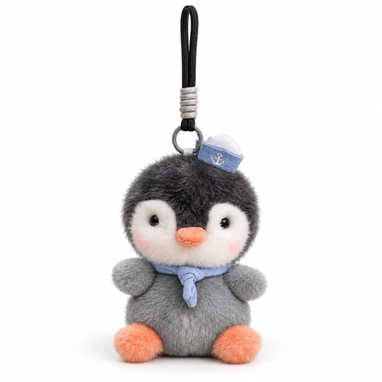 Neckerchief Sailor Penguin Plush Charm
