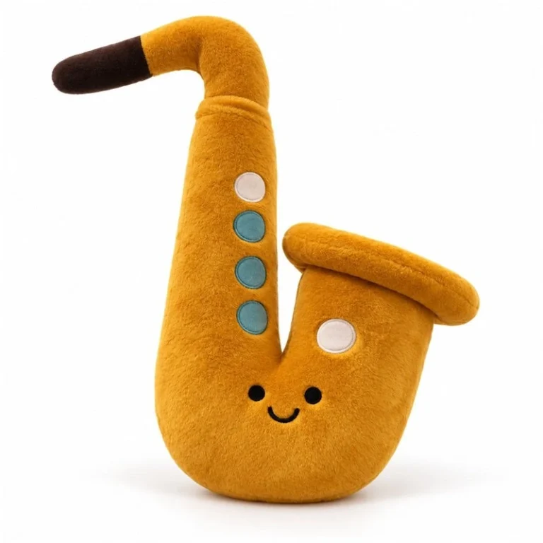 Ochre Saxophone Plush