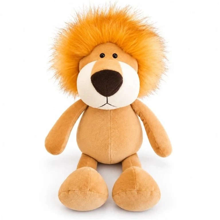 Orange Mane Lion Plush