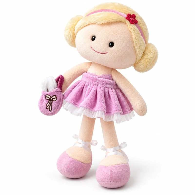 Pink Ballerina Cloth Doll