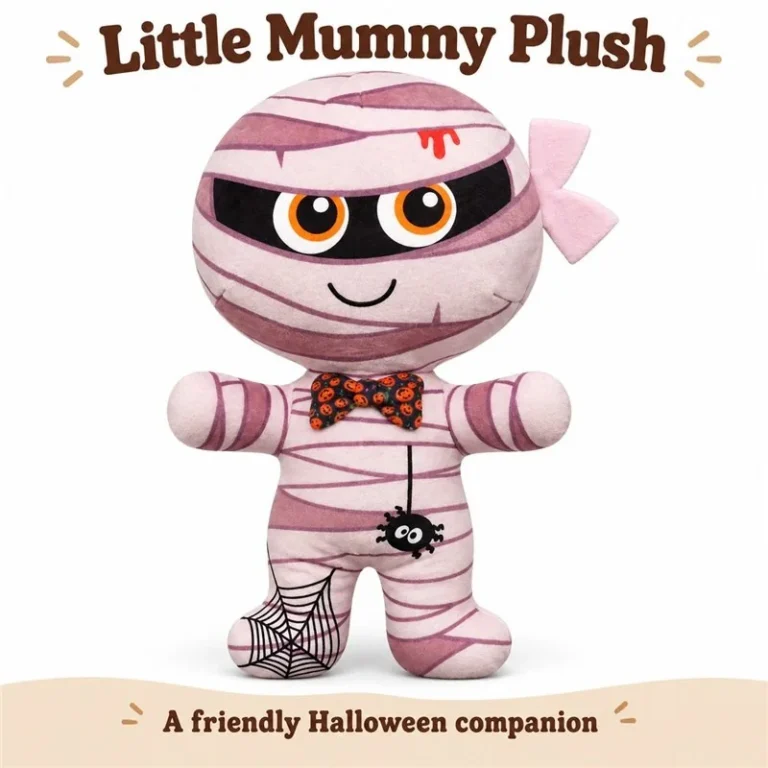 Pink Bandage Mummy Plush Doll
