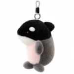 Pink Belly Orca Plush Bag Charm — additional angle concept.