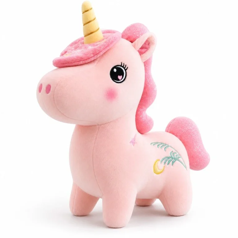 Pink Celestial Unicorn Plush