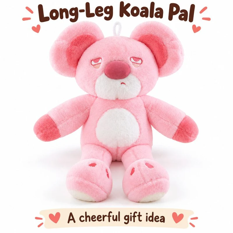 Pink Long Leg Koala Plush