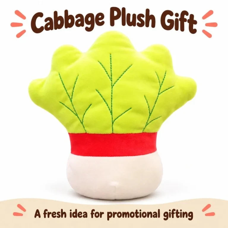 Red Band Green Cabbage Plush