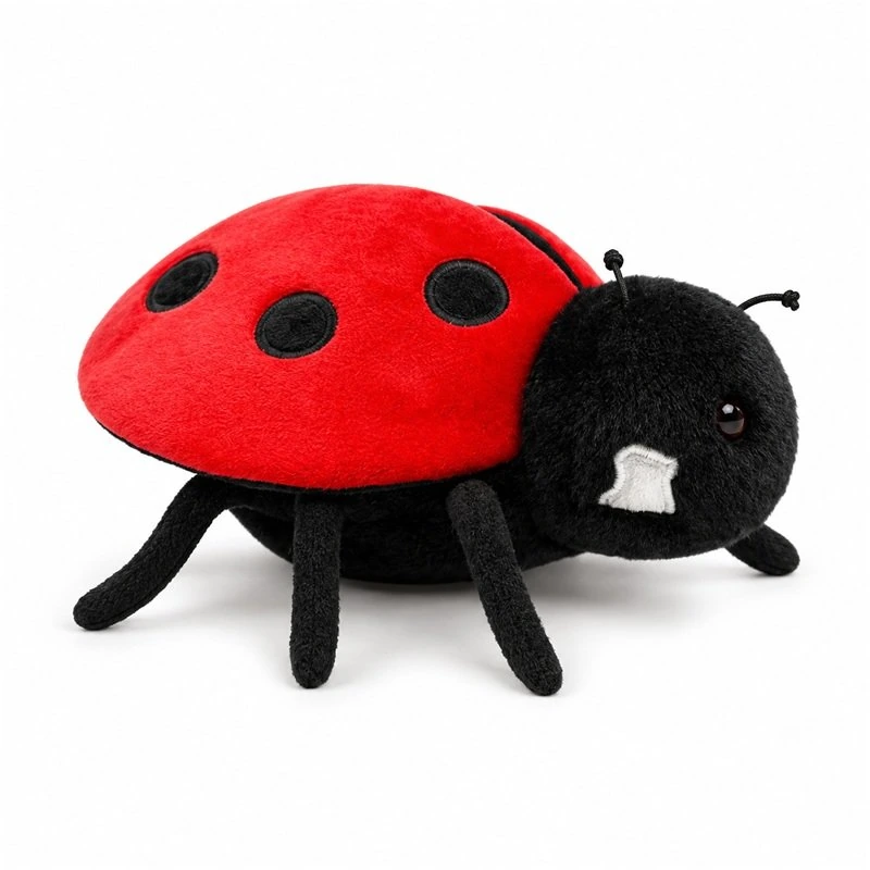 Red Ladybug Plush — plush design concept