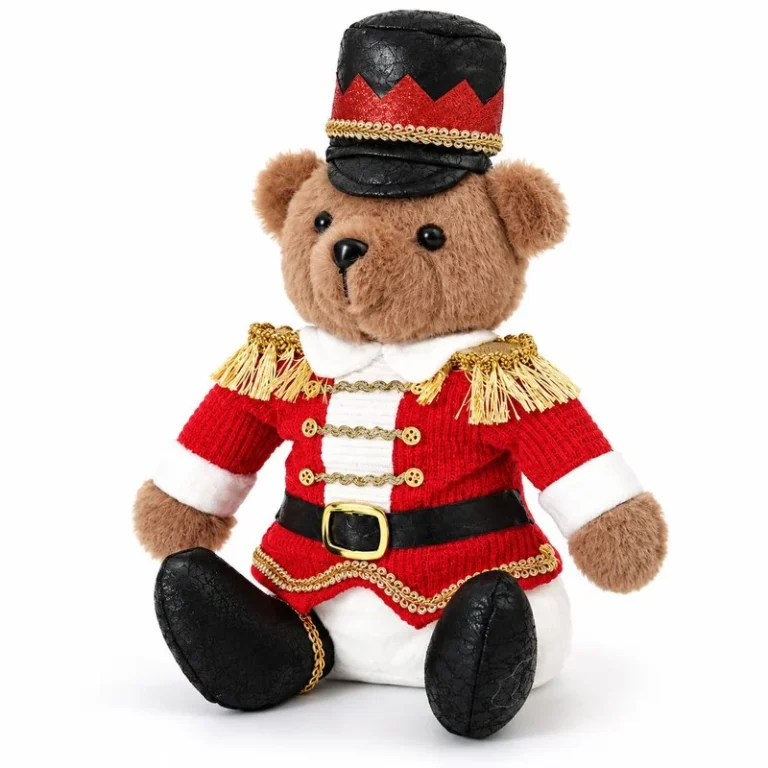 Red Nutcracker Soldier Bear Plush
