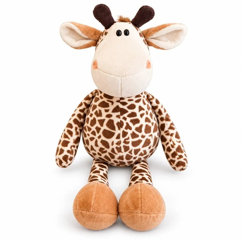 Sitting Spotted Giraffe Plush