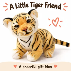 Sitting Tiger Cub Plush