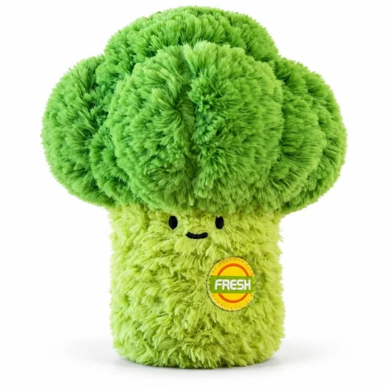 Smiling Broccoli Plush
