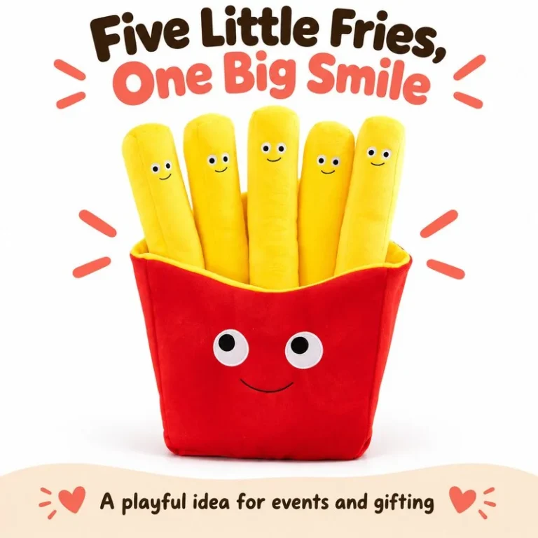 Smiling French Fries Plush