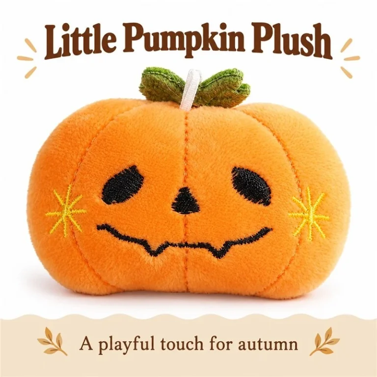 Smiling Halloween Pumpkin Plush