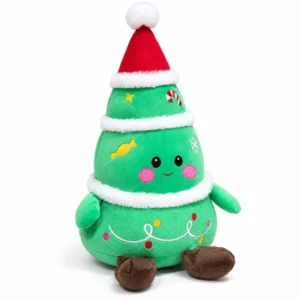 Smiling Tiered Christmas Tree Plush