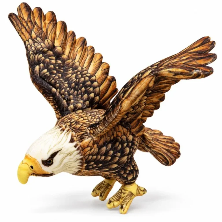 Spread Wing Bald Eagle Plush