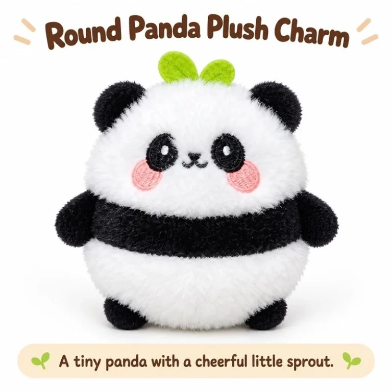 Sprout Panda Plush Toy