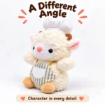 Striped Apron Chef Lamb Plush — additional angle concept.