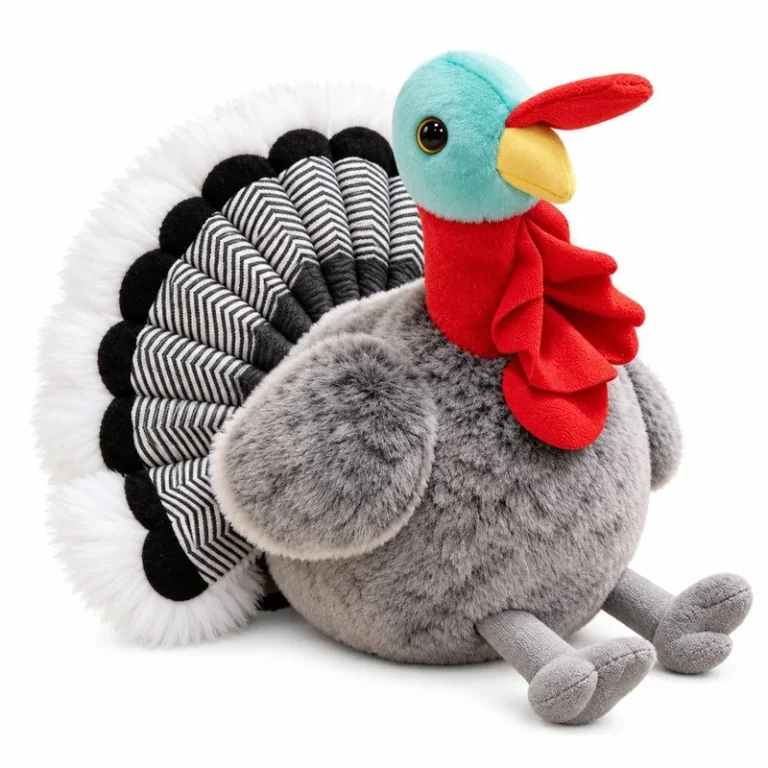 Thanksgiving Fan Tail Turkey Plush
