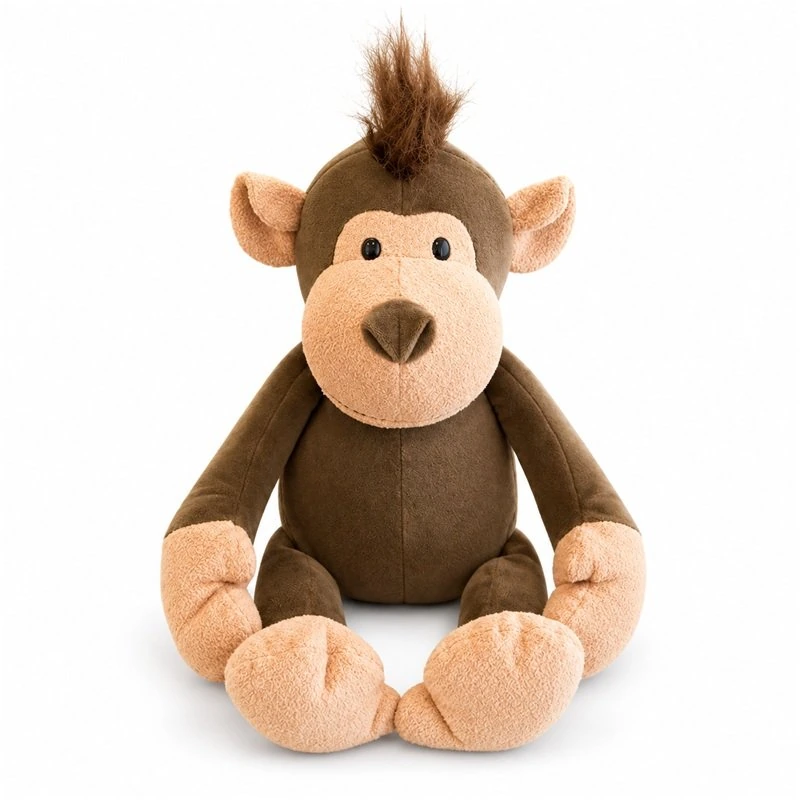 Tufted Hair Monkey Plush