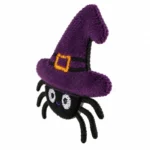 Witch Hat Spider Textile Applique — additional angle concept.