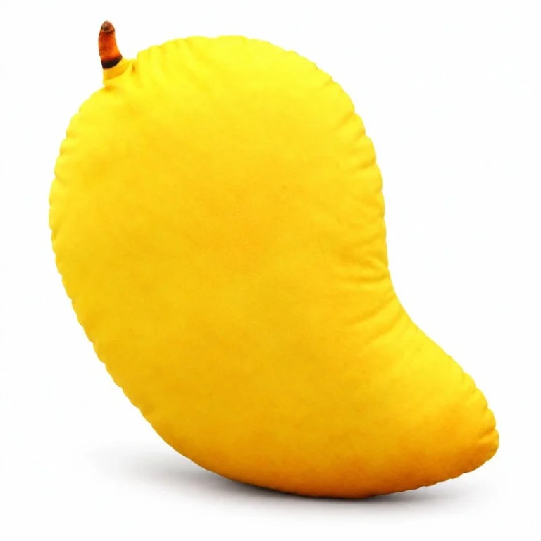 Yellow Mango Plush Pillow